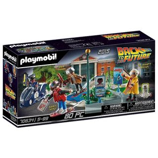 Playmobil Back to the Future Hoverboard Chase set