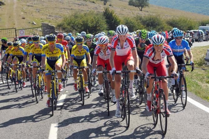 Katusha worked hard for Joaquim Rodr&iacute;guez today