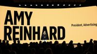 Amy Reinhard at Netflix upfront