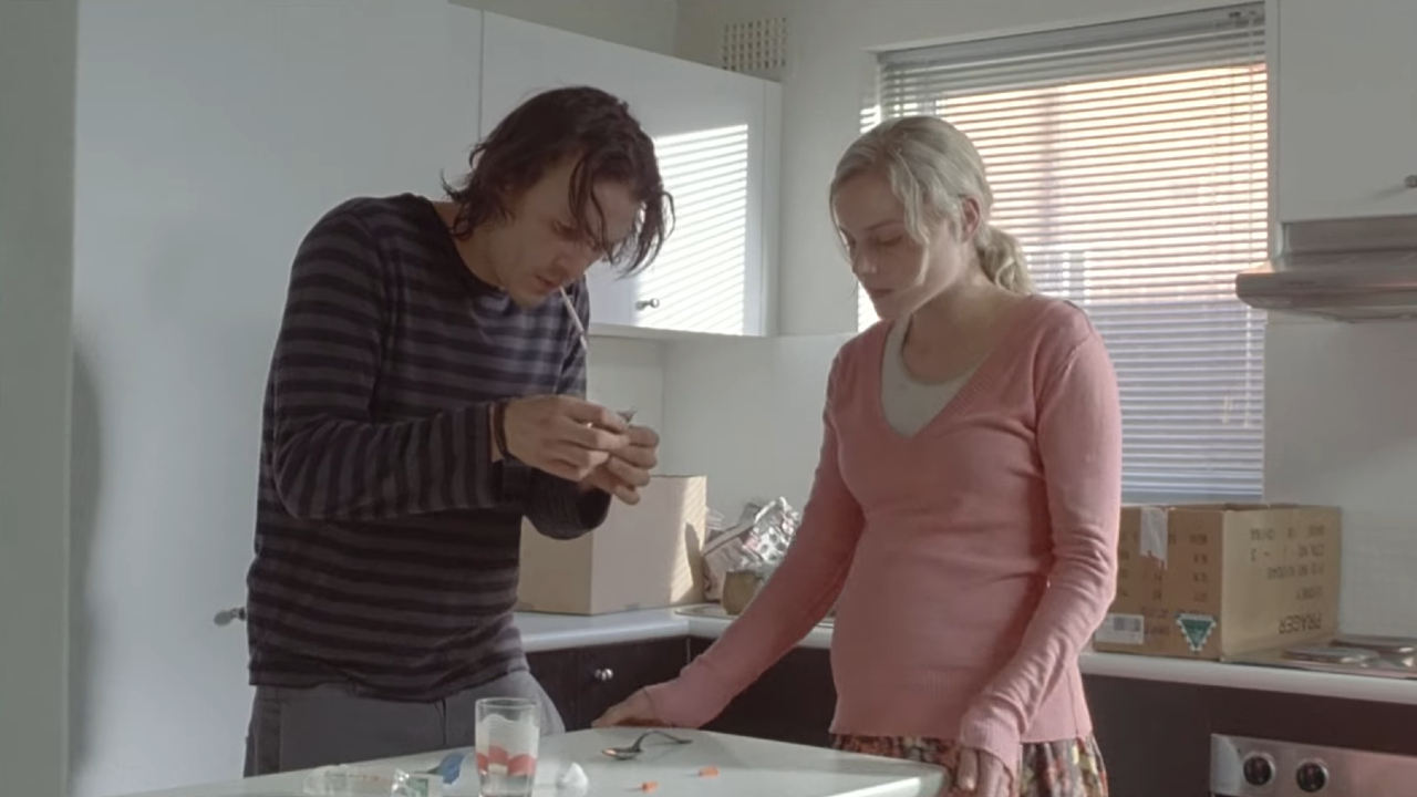 Heath Ledger and Abbie Cornish in Candy