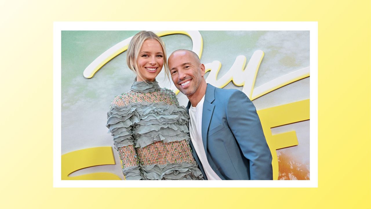 Jason Oppenheim, new girlfriend Marie-Lou Nurk at he World Premiere of Netflix&#039;s &quot;Day Shift&quot; at Regal LA Live on August 10, 2022 in Los Angeles, California.