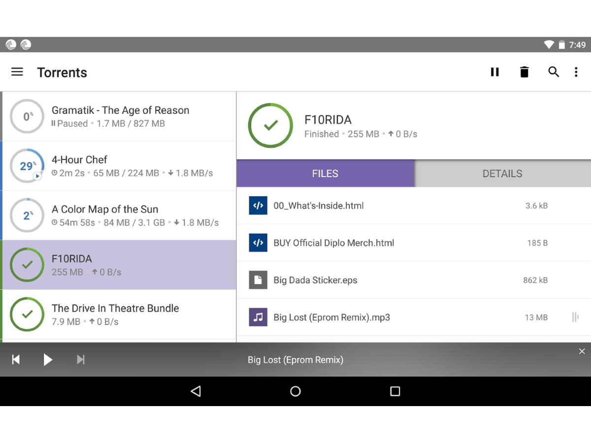 best android torrent apps: BitTorrent