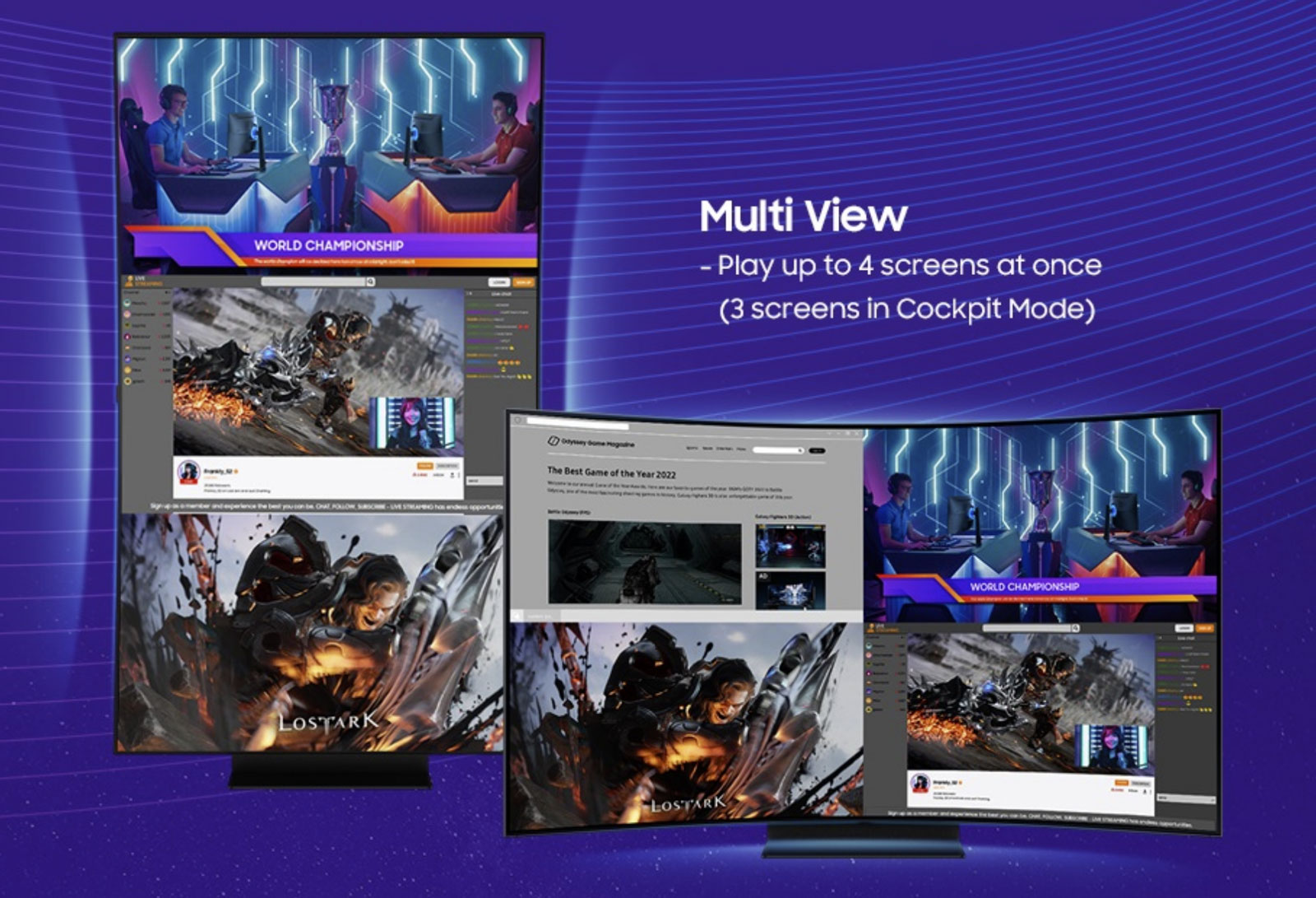 Samsung Odyssey Ark Gaming Monitor