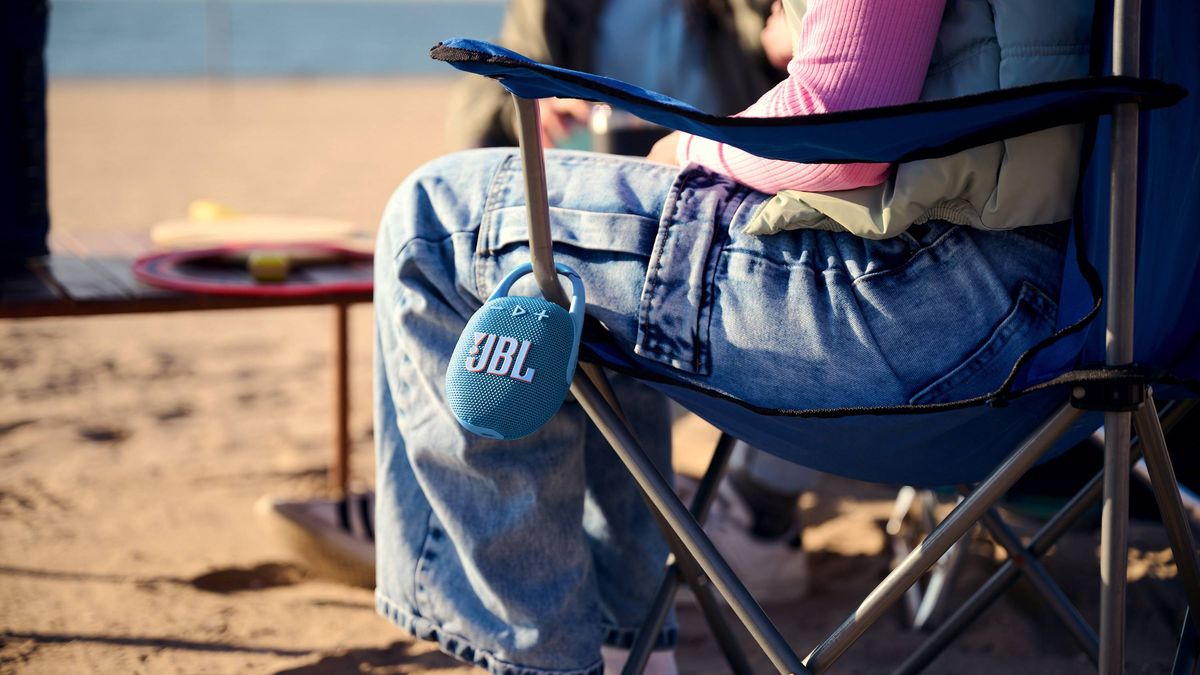The JBL Clip 5 is a next-gen Bluetooth speaker with special Auracast powers