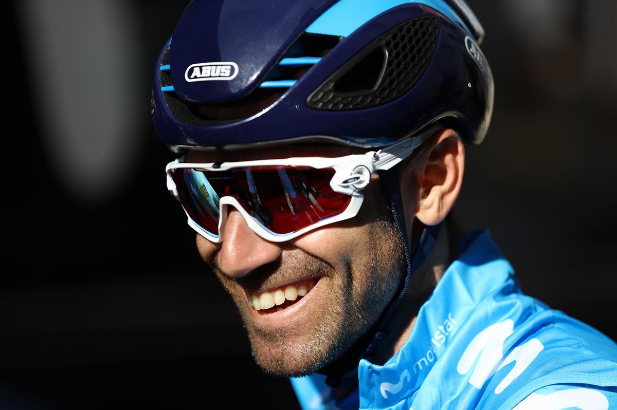All smiles from Alejandro Valverde