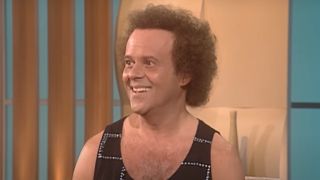 Richard Simmons appears on The Ellen DeGeneres Show.