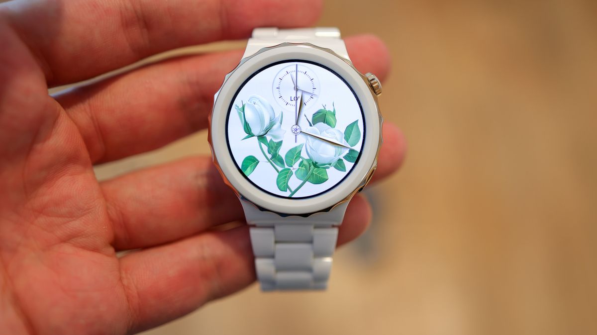A photo of the Huawei Watch GT 3 Pro smartwatch