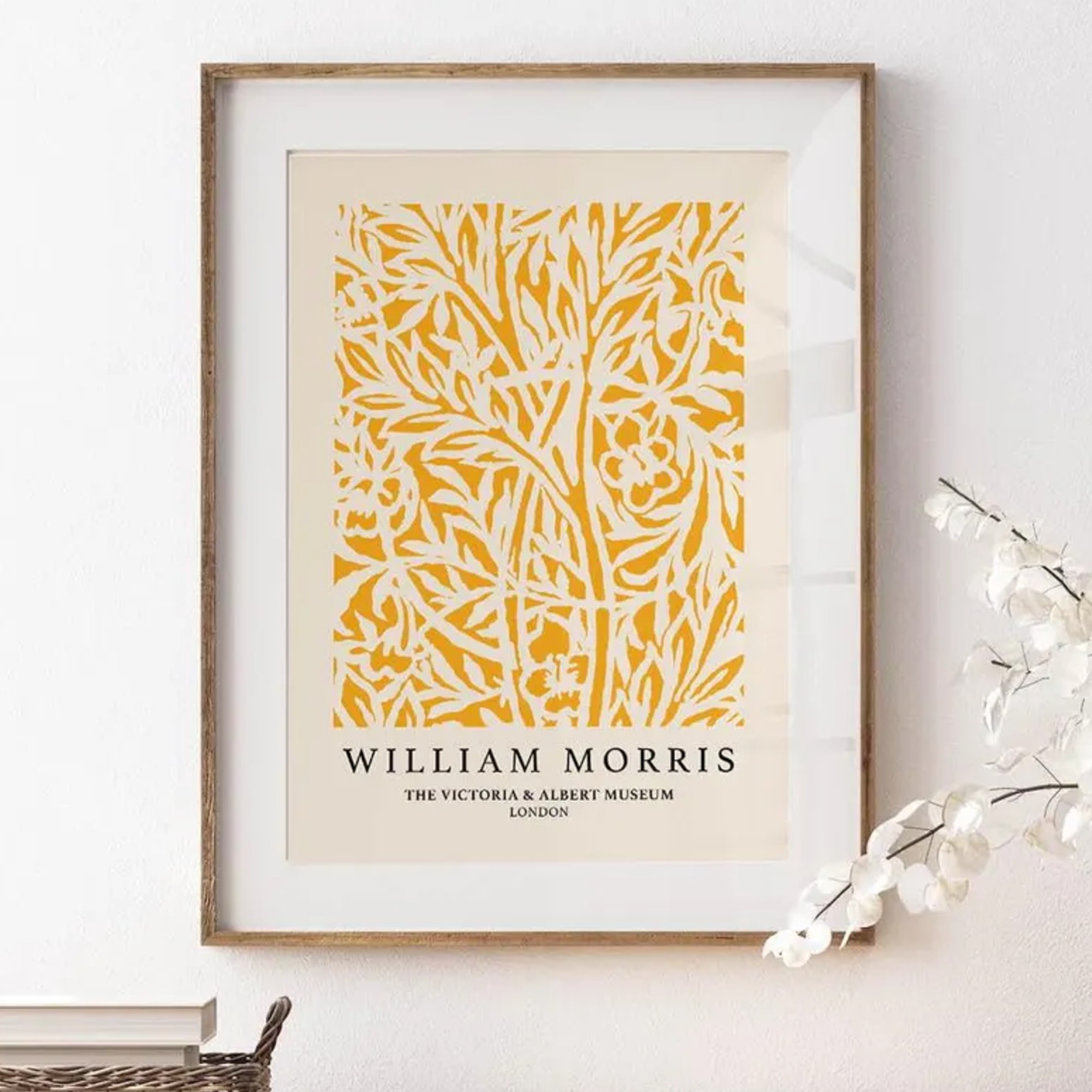 Art Nevaeh William Morris Yellow Print
