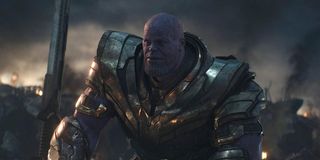 Josh Brolin as Thanos in Avengers: Endgame final battle