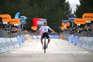 Juan Ayuso wins stage six of Tirreno-Adriatico 2025