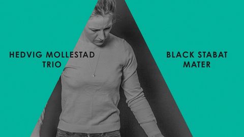 Hedvig Mollestad Trio’s Black Stabat Mater album art