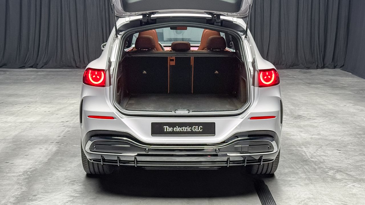 2027 Mercedes-Benz GLC EV first look preview.