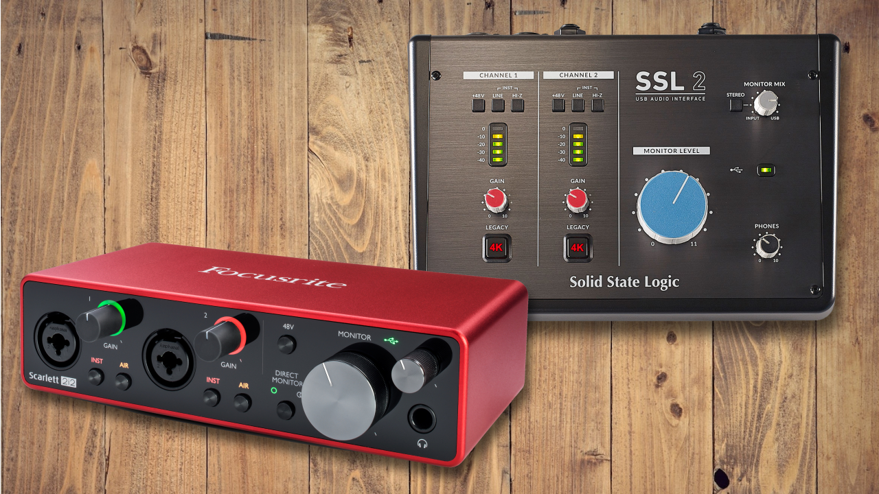 SSL 2 vs Focusrite Scarlett 2i2 3rd gen: affordable audio interface  head-to-head
