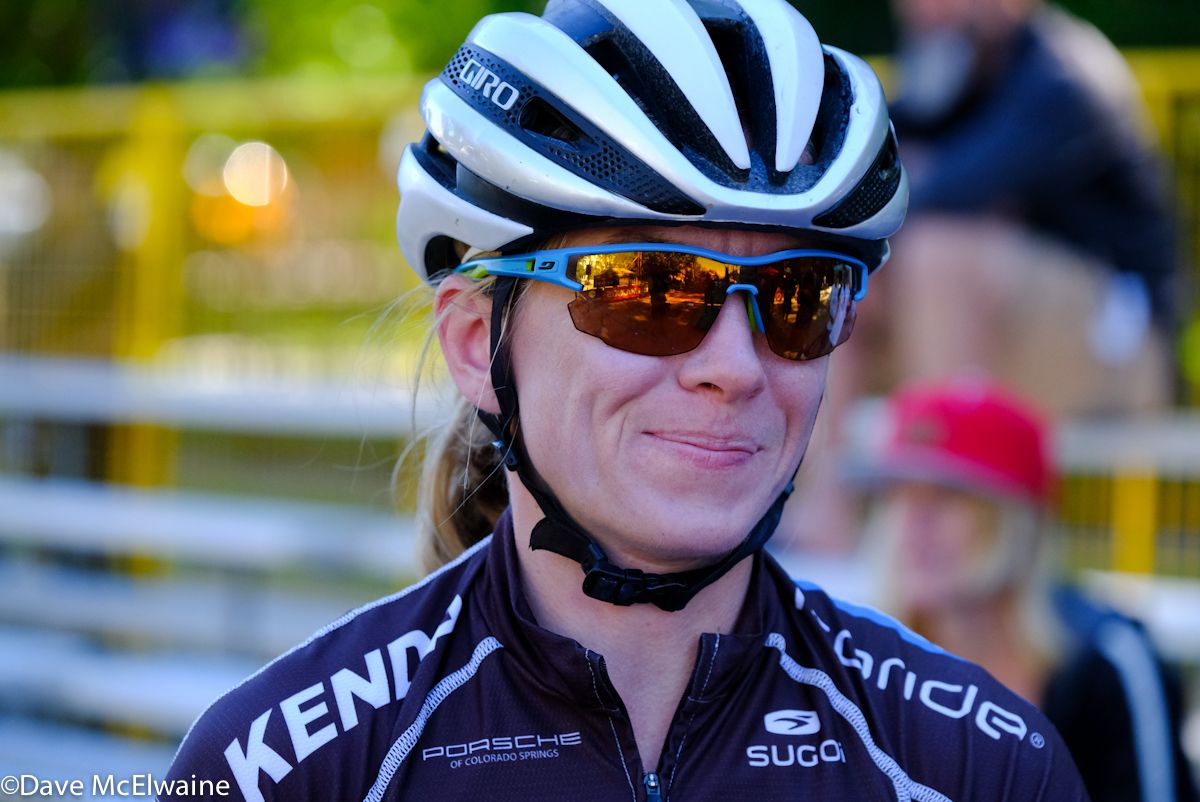 Amy Beisel (Ridebiker Alliance) is finally well after being hit by a car recently and suffering with a chest infection for a month.