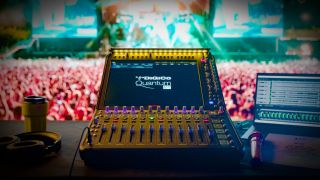 The new and compact DiGiCo the Quantum112.