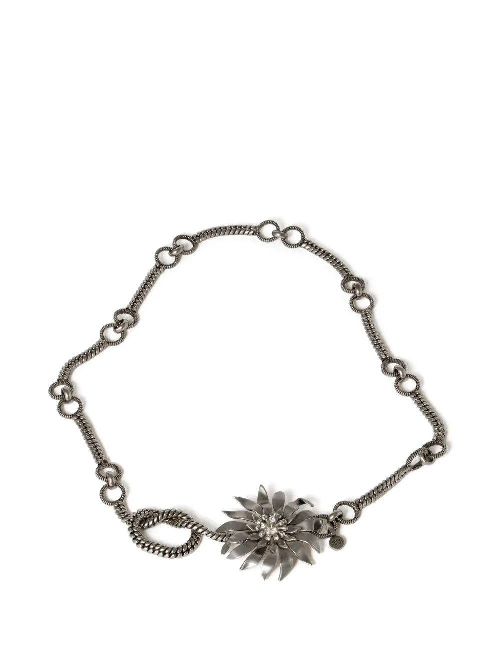 Miu Miu Crystal-Embellished Belt | M