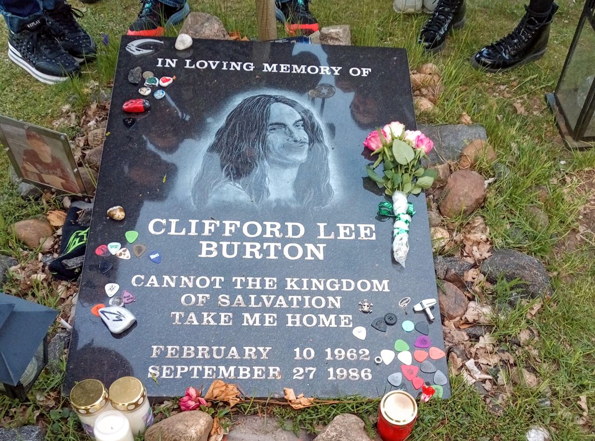 Cliff Burton Museum in Laganland, Sweden.