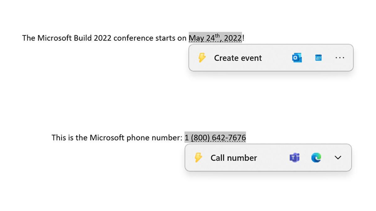 Highlighted text is finally more useful in a new Windows 11