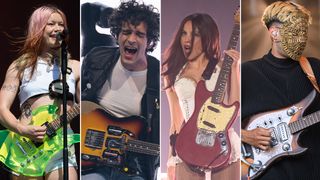 Wet Leg, The 1975, Olivia Rodrigo, Glass Beams performing at Glastonbury Festival 2025