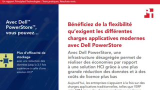 B&eacute;n&eacute;ficiez de la flexibilit&eacute; requise par les charges de travail modernes et diversifi&eacute;es gr&acirc;ce &agrave; Dell PowerStore