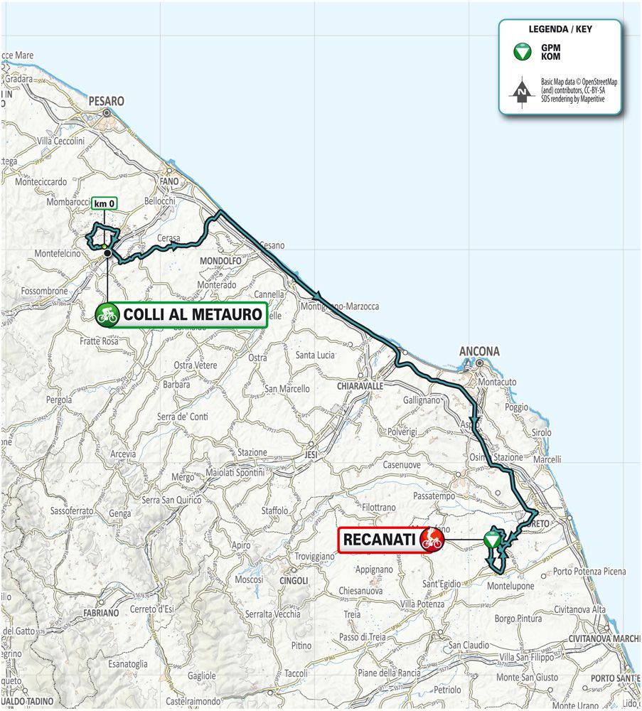 Stage 5 of the 2019 Tirreno-Adriatico