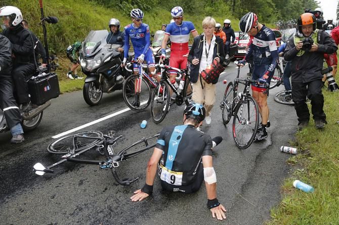 Xabier Zandio was the worst off in this crash