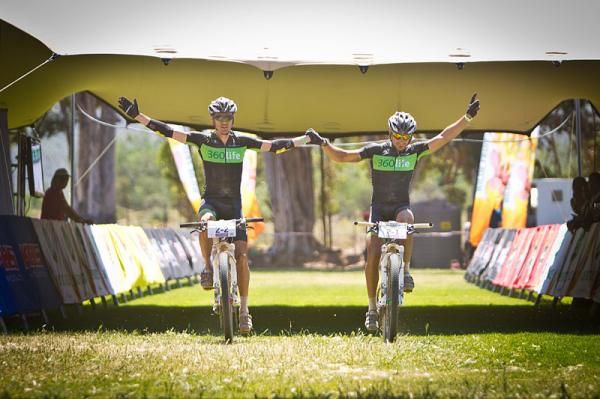 David George and Kevin Evans of Team 360LIFE win by 6 minutes
