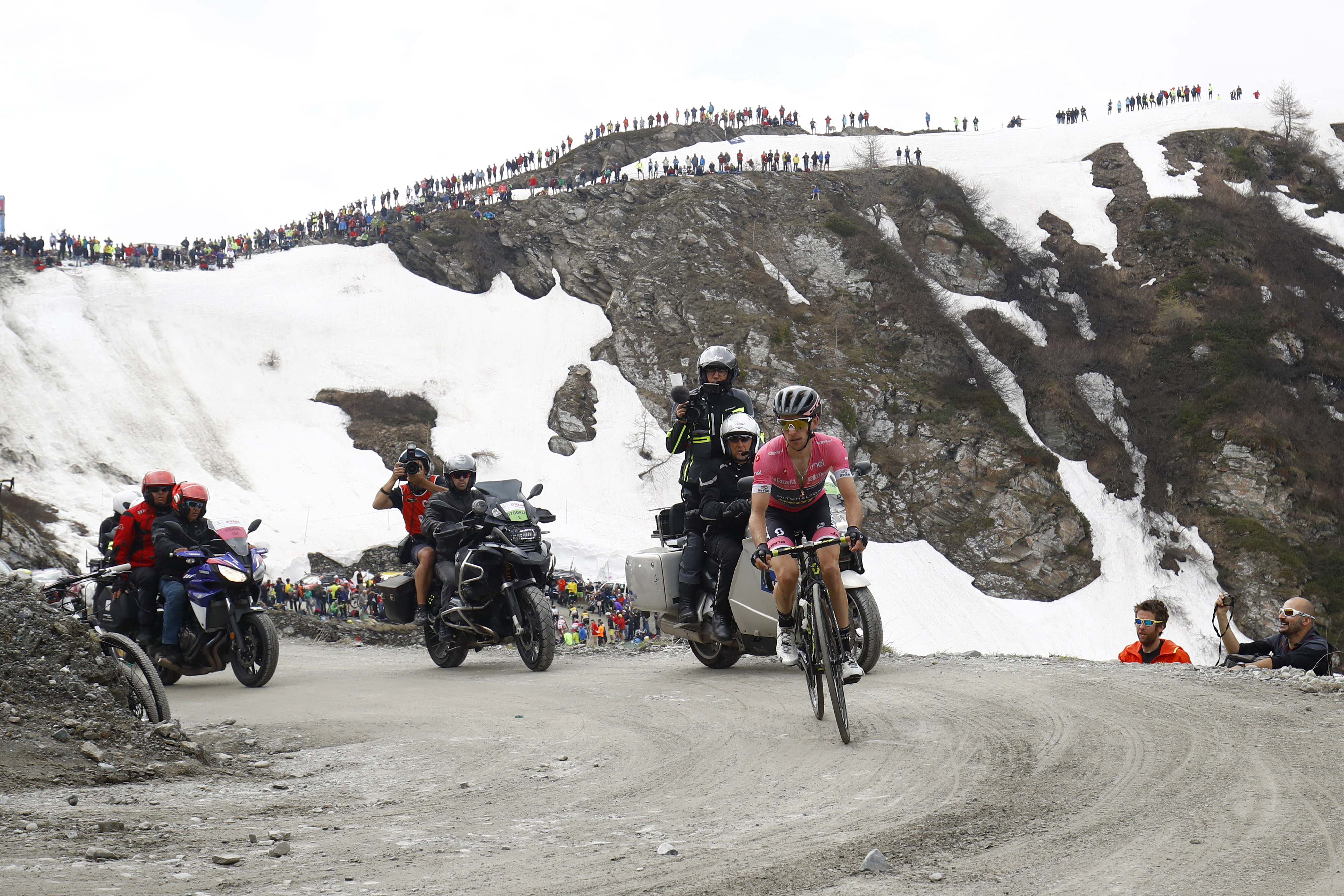 Simon Yates at the 2018 Giro d'Italia