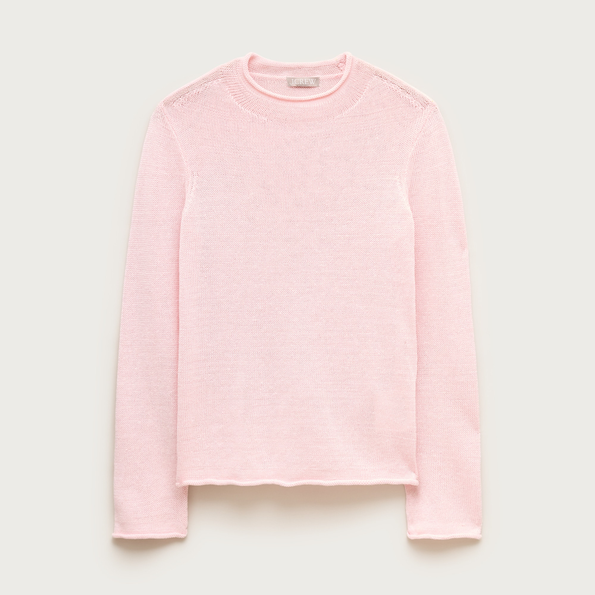 Summer Rollneck&Business; sweater in linen blend