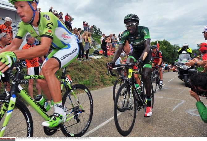 Europcar's K&eacute;vin Reza in th break