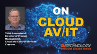 Toine Leerentveld, Director of Product Management, Cloud and Control Services at Crestron