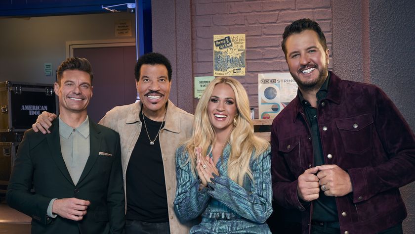 Ryan Seacrest, Lionel Richie, Carrie Underwood and Luke Bryan on American Idol