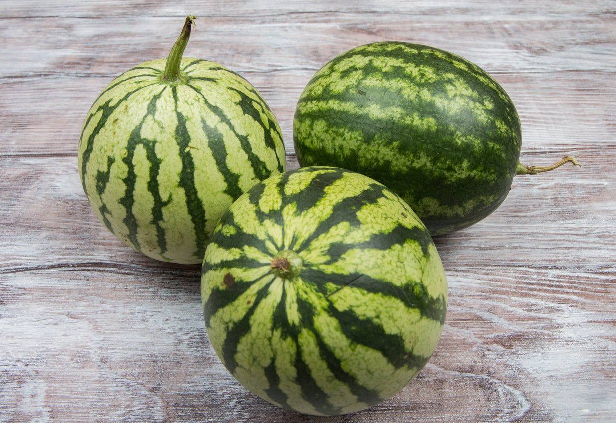 Three Little Baby Flower Watermelons