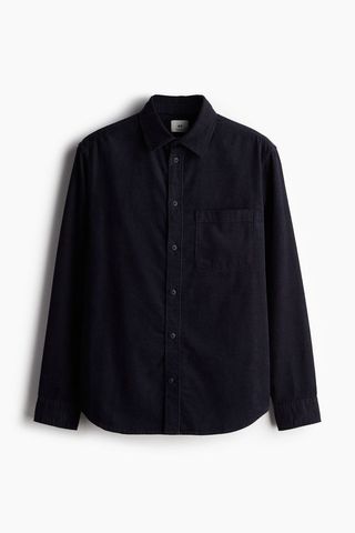 Regular Fit Corduroy Shirt