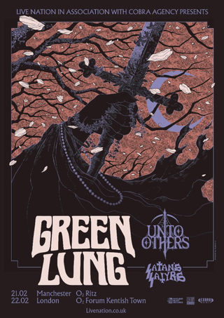 Green Lung 2025 tour poster