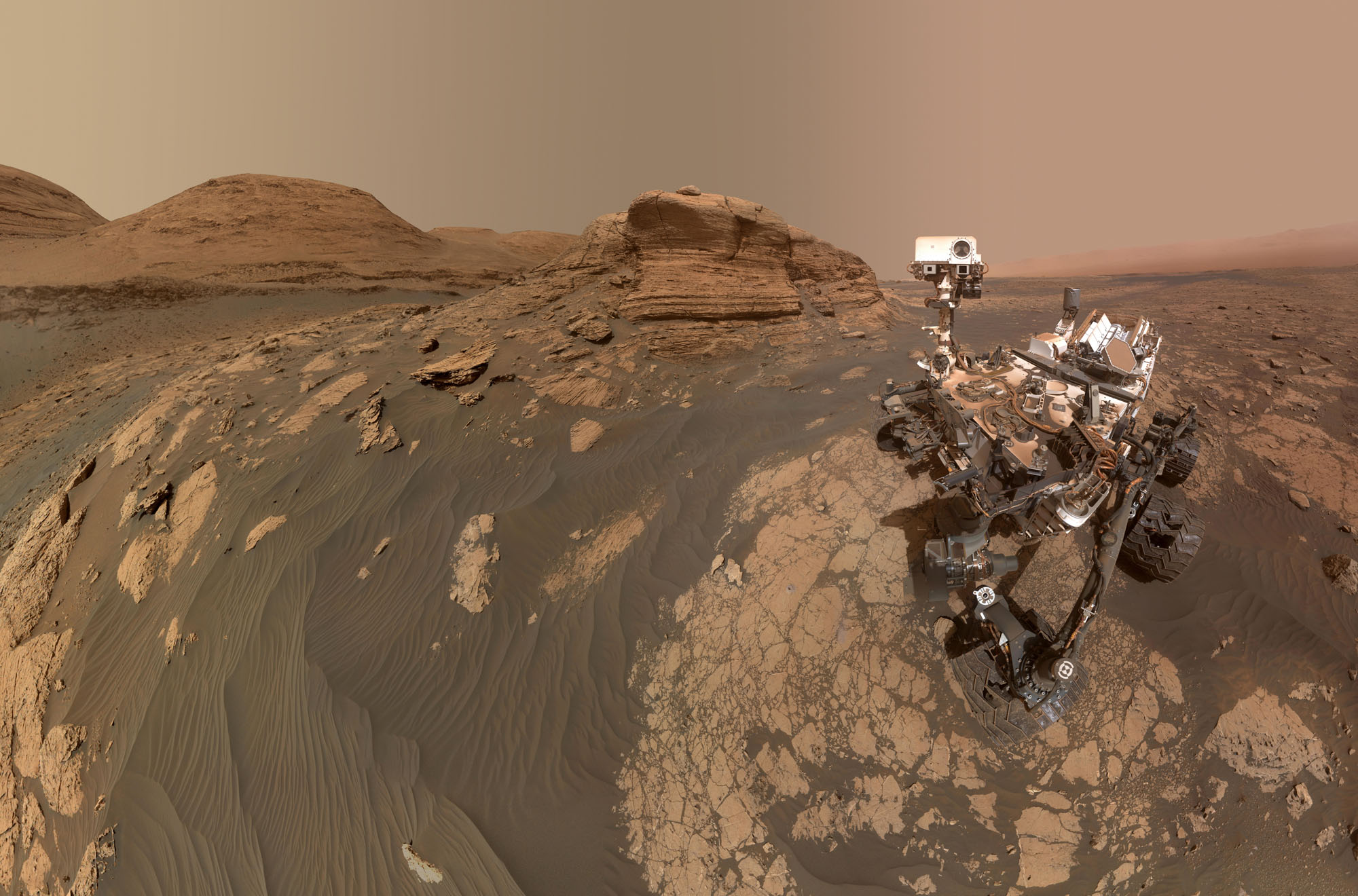 curiosity mars landing time