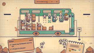 A bus in Is This Seat Taken?