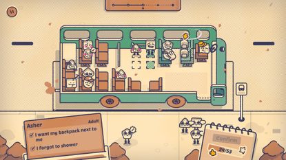 A bus in Is This Seat Taken?