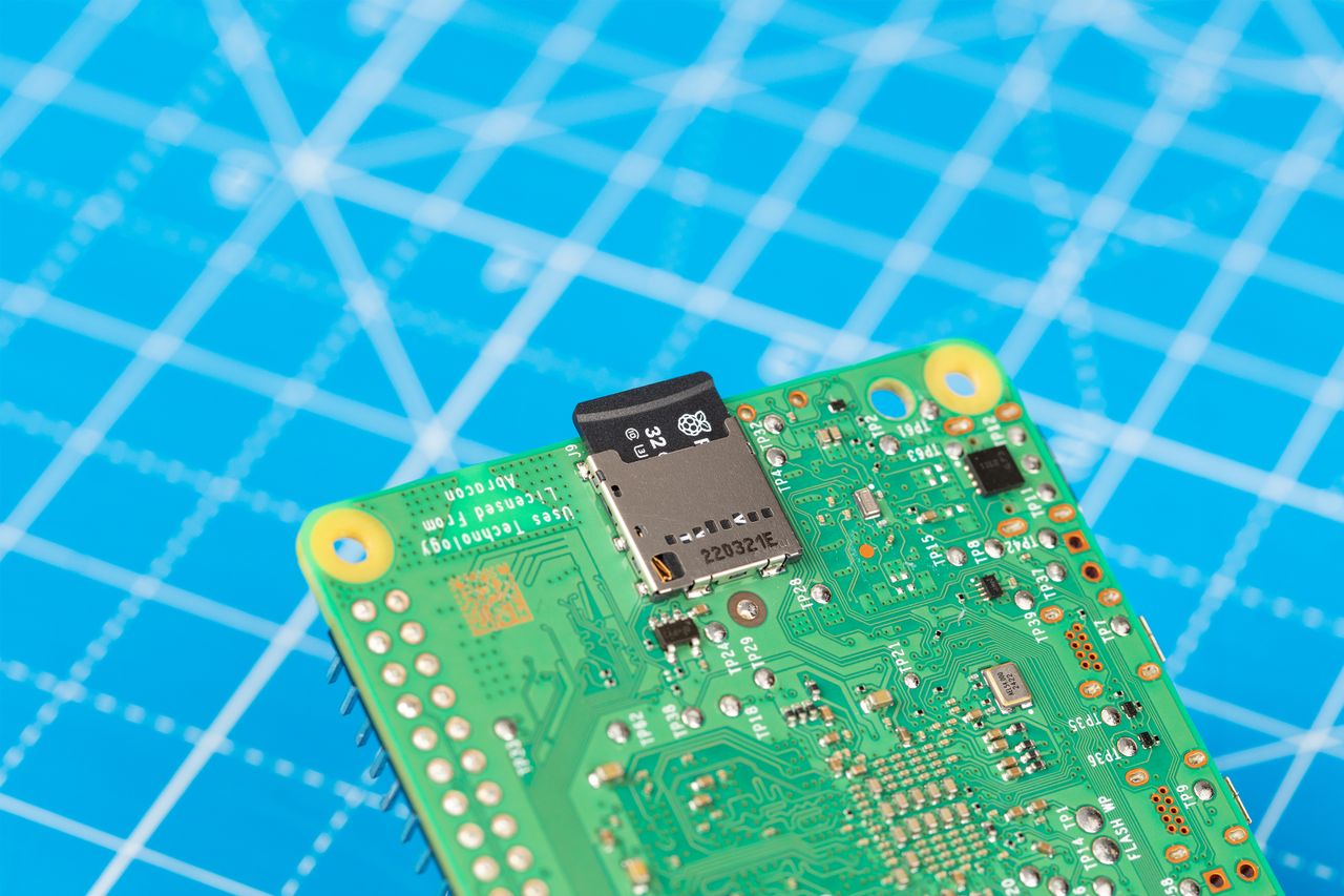 Raspberry Pi branded micro SD cards