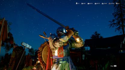 Kliff swings one of the Crimson Desert weapons