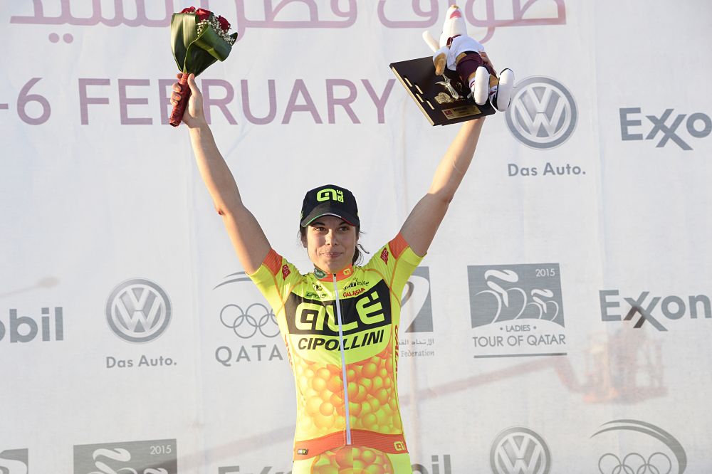 Annalisa Cucinotta (Ale-Cipollini) wins stage 1
