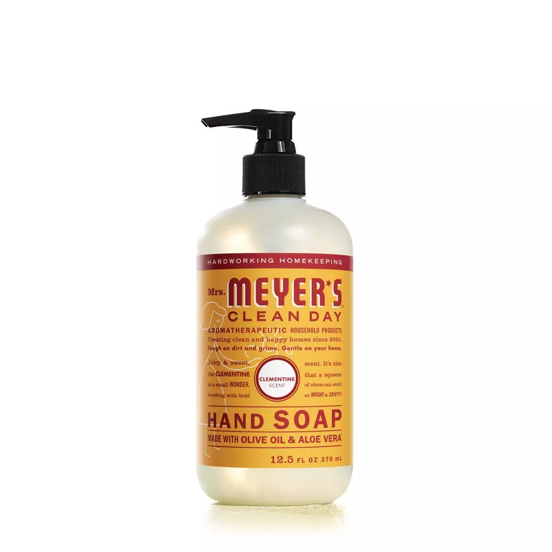 Mrs. Meyer's Clean Day Liquid Hand Soap - Clementine - 12.5 Fl Oz