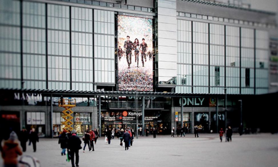 Matrox Mura Powers Video Wall in Helsinki Mall