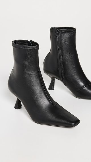 Loeffler Randall Thandy Curved Heel Ankle Boots