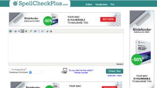 The free version of SpellCheckPlus is covered in Ads