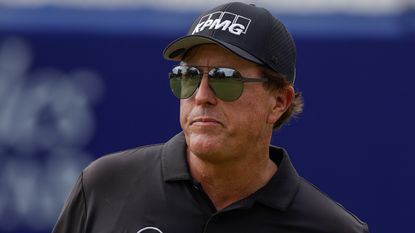 Phil Mickelson close up picture