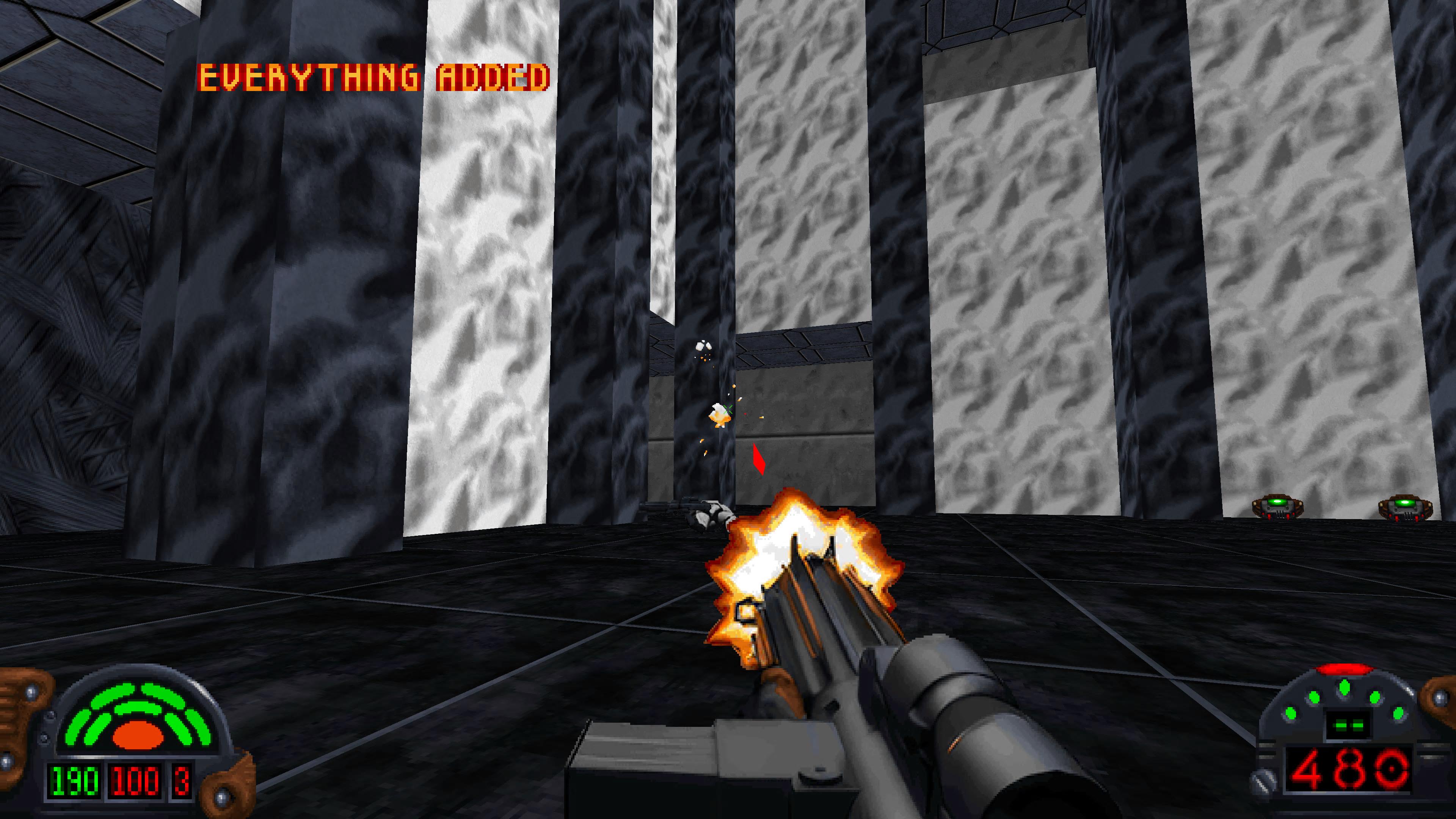 Star Wars Dark Forces, retro graphics of a 90s shooter