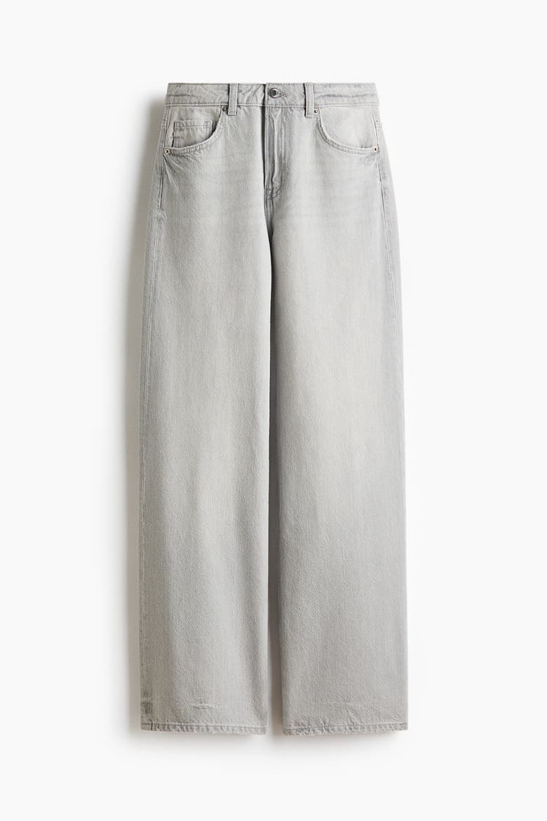 Wide High Jeans
