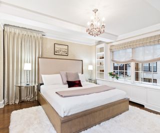 master suite at Amanda Seyfried's home