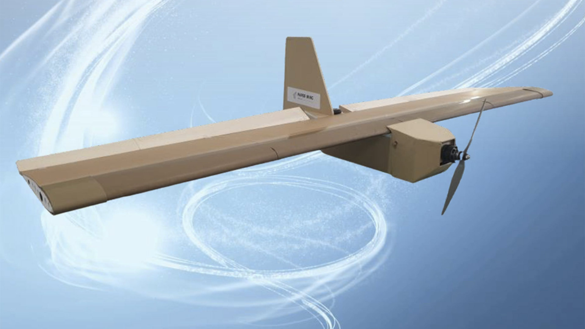 Cardboard constructed AirSense UAV drone